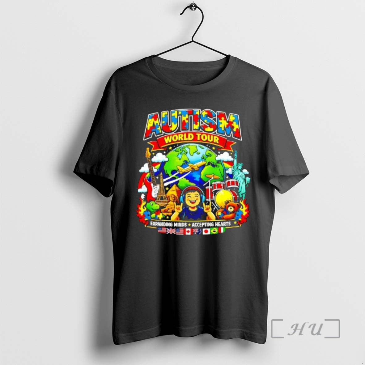 Officials Autism World Tour Exapanding Minds Acepting Hearts Colors