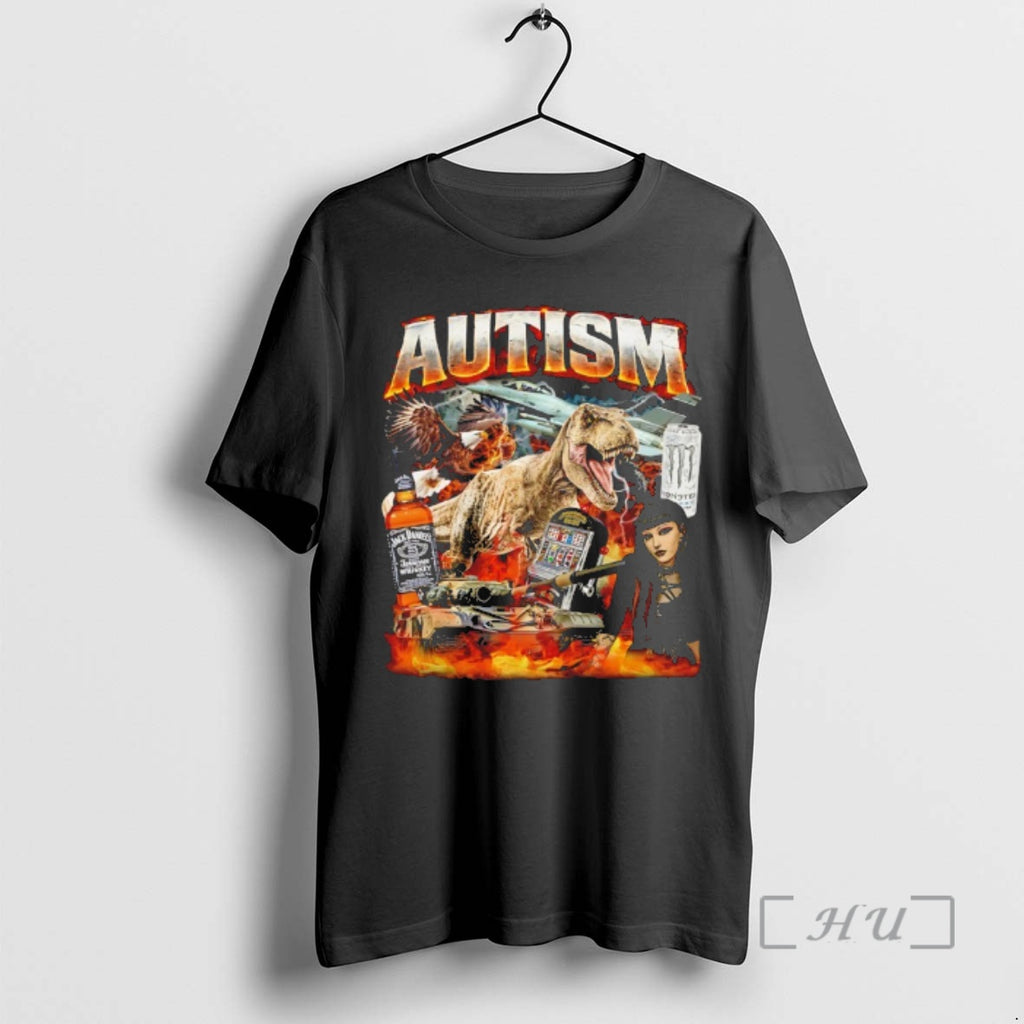 Officials Autism Vintage Rap Graphic