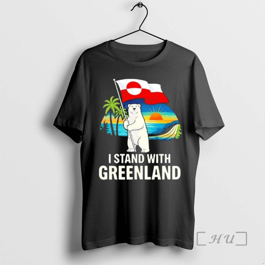 Officials Bear I Stand With Greenland Vintage