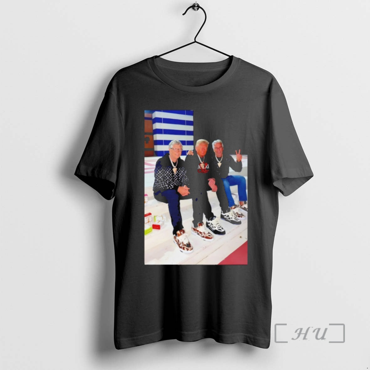 Officials Bill Gates Donald Trump Jeffrey Epstein Dripped Out Epstein Island Premium T Shirts Sweater