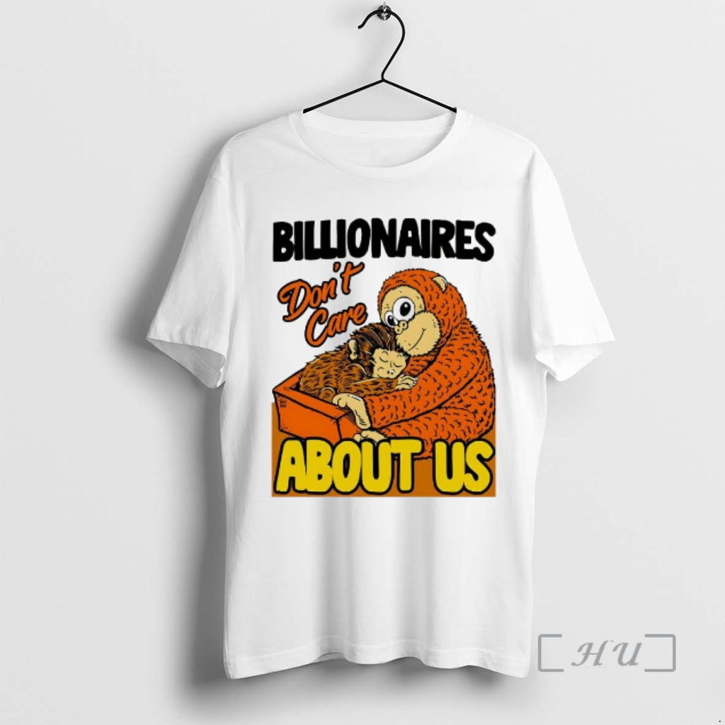 Officials Billionaires Dont Care About Us Mother And Baby Monkey