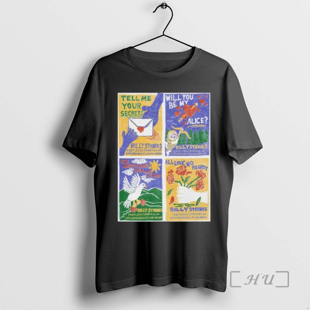 Officials Billy Strings In Asheville Nc On Feb 10 14 2026 Premium T Shirts Sweater