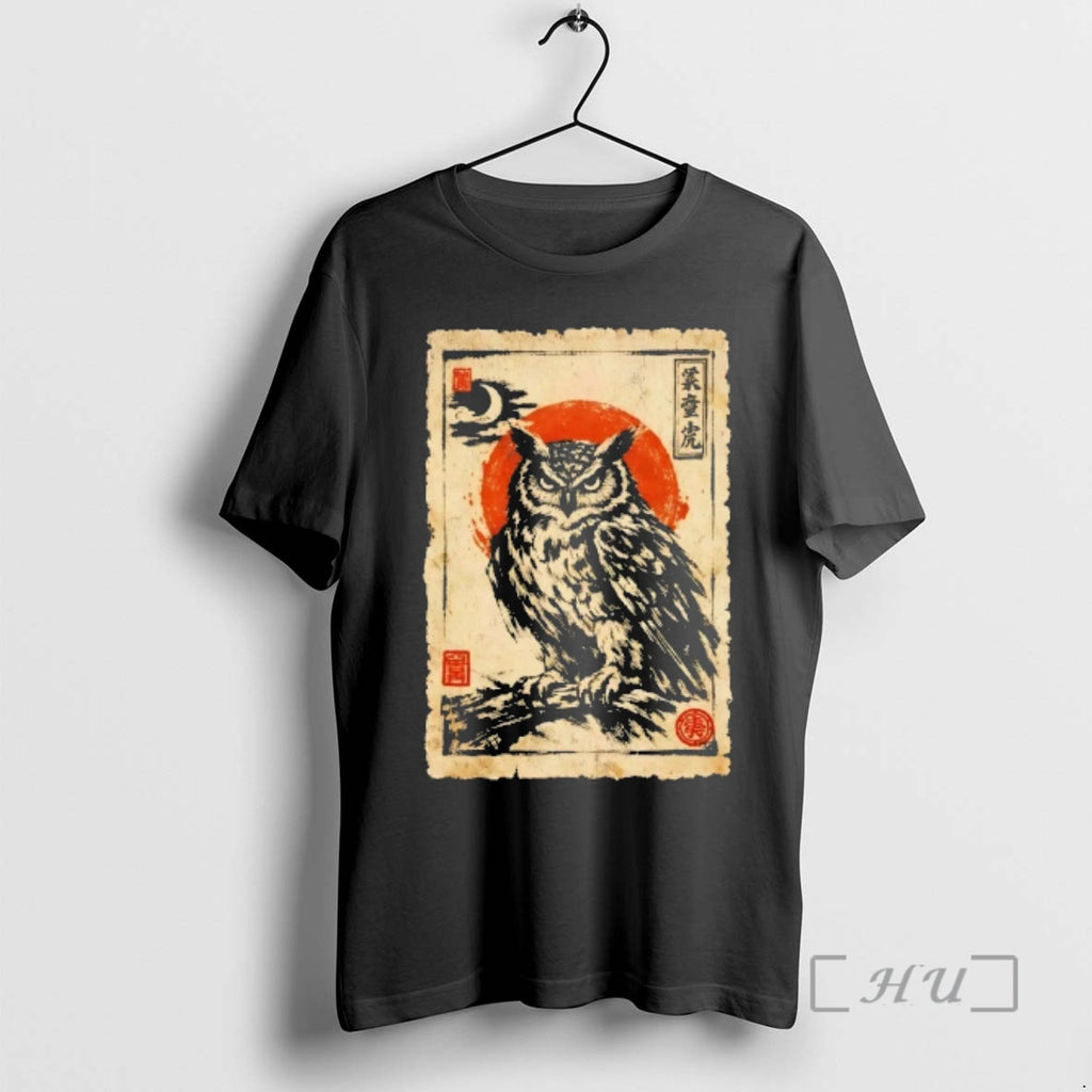 Officials Bird Owl Japanese Art