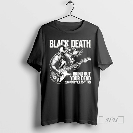 Officials Black Death Bring Out Your Dead European Tour 1347 1351 Premium T Shirts Sweater