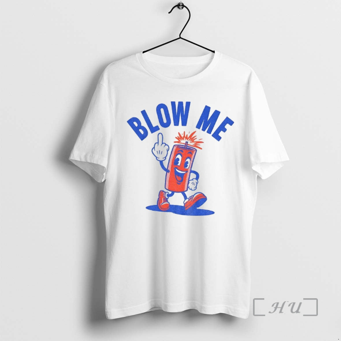 Officials Blow Me Firework Middle Finger