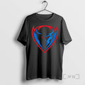 Officials Blue Demon Shield Logo Sports Team Identity Graphic