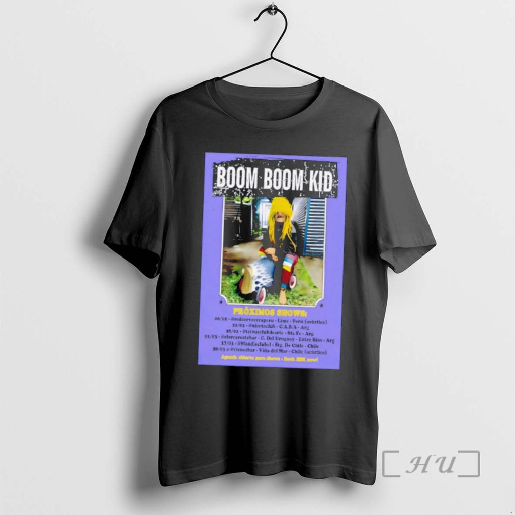 Officials Boom Boom Kid Proximos Shows 2026