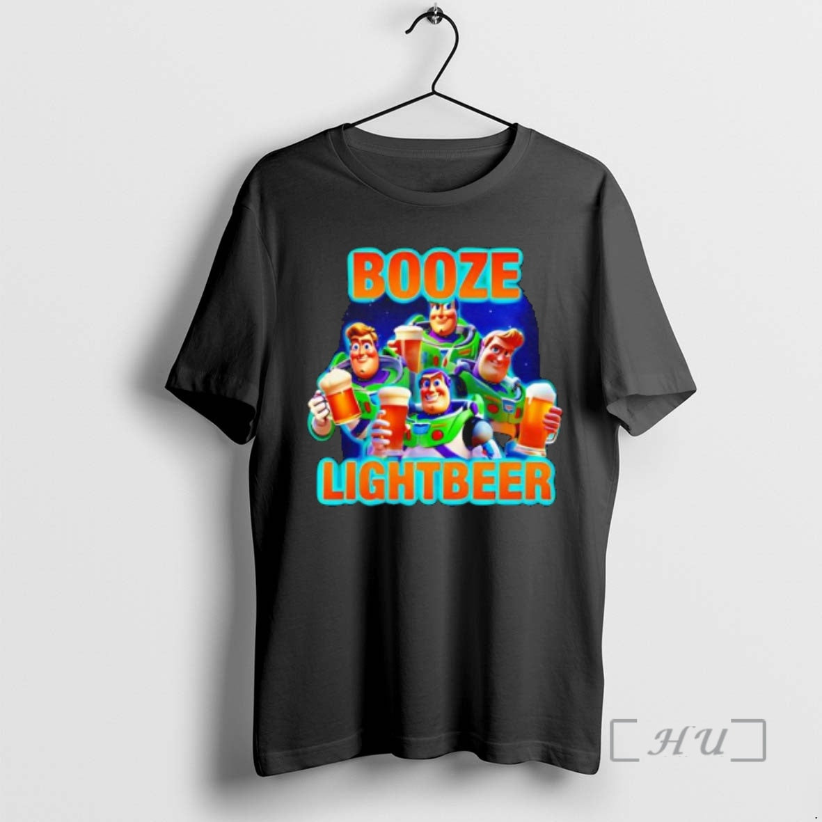 Officials Booze Light Beer Graphic