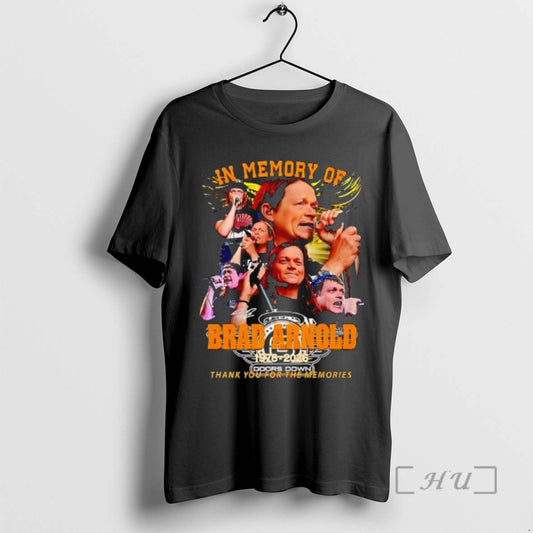 Officials Brad Arnold In The Memories Thnak You 1928 2026 Signature Premium T Shirts Sweater