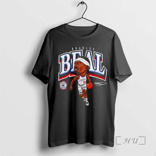 Officials Bradley Beal Los Angeles Clippers Signature Caricature