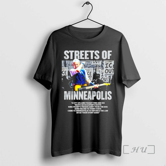 Officials Bruce Springsteen Streets Of Minneapolis Trashes King Trump