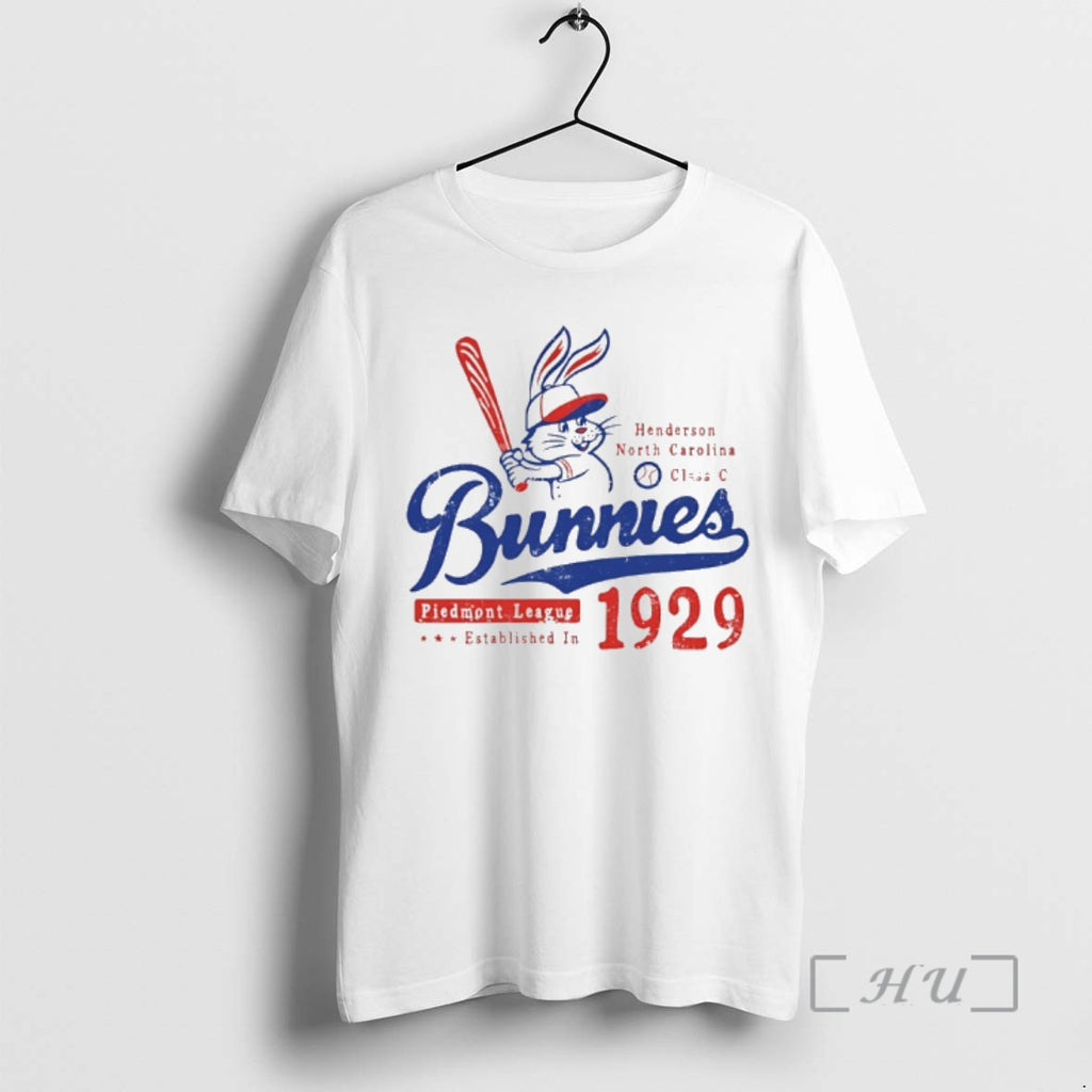 Officials Bunnies Henderson Bunnies North Carolina Defunct Baseball Teams Est 1929 Premium T Shirts Sweater