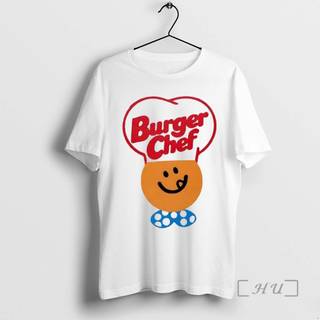 Officials Burger Chef Fastfood Logo Woman