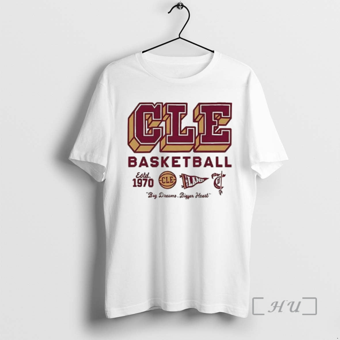 Officials Cle Basketball Est 1970 Big Dream Bigger Heart Logo