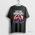 Officials Captain Downmerica Funny Graphic