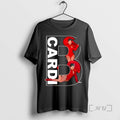 Officials Cardi B Red Outfit Graphic Letter B Design Fashion
