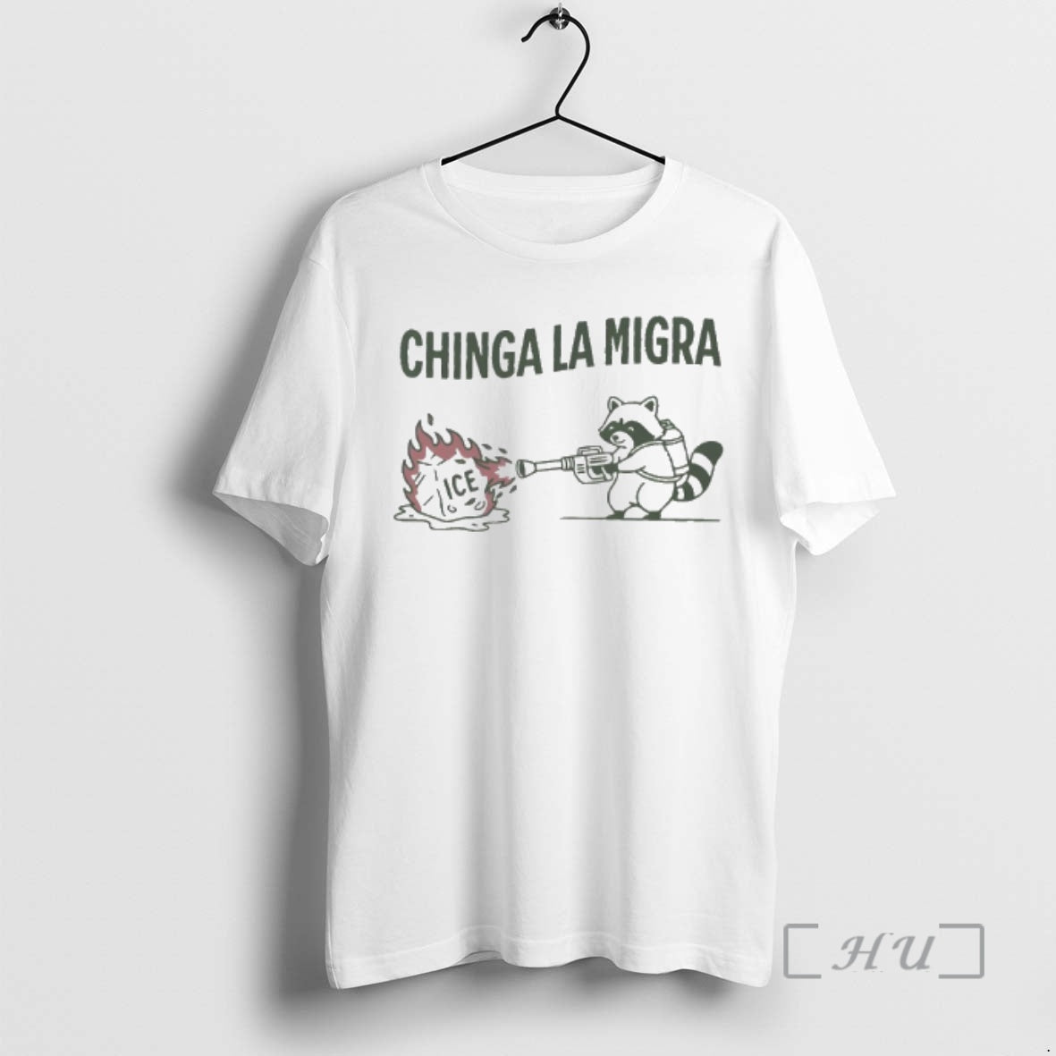 Officials Chinga La Migra Raccoon Anti Ice
