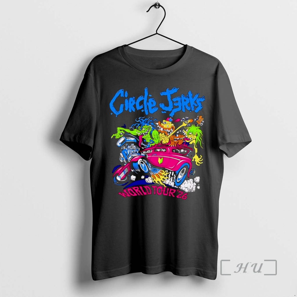 Officials Circle Jerks Pizz Hot Rod 2026 World Tour