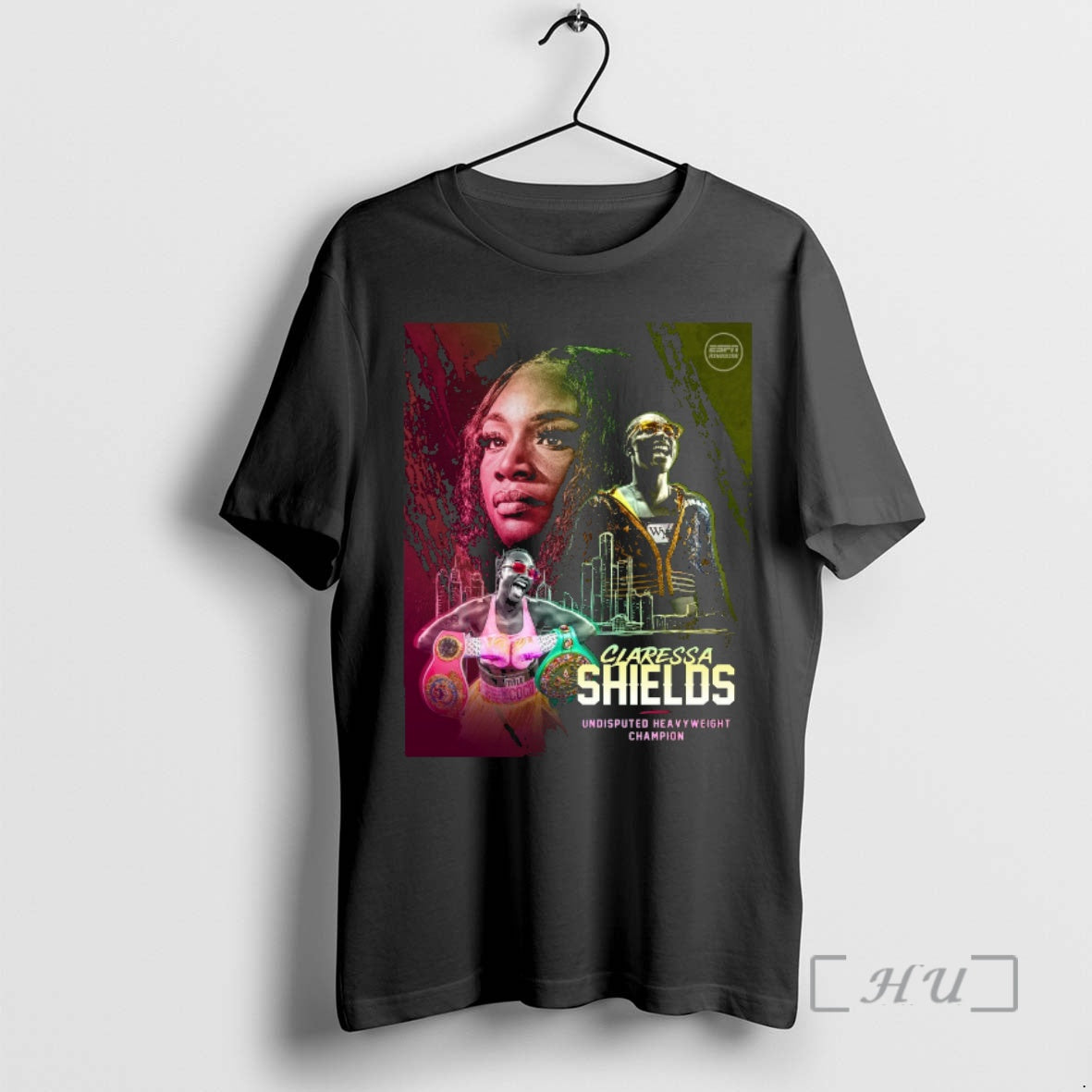 Officials Claressa Shields Undisputed Heavyweight Champion