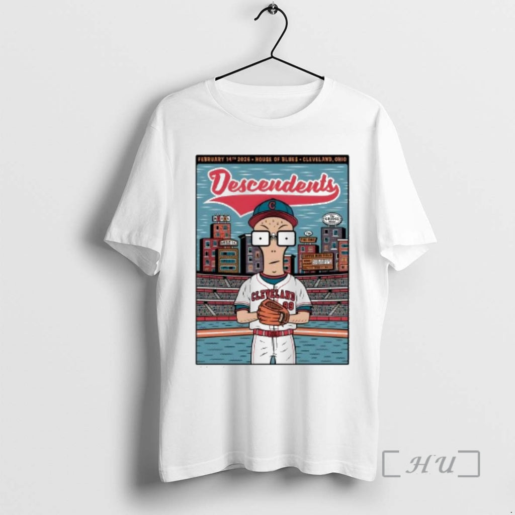 Officials Cleveland Guardians 99 Descendents House Of Blues At Cleveland Ohio Premium T Shirts Sweater