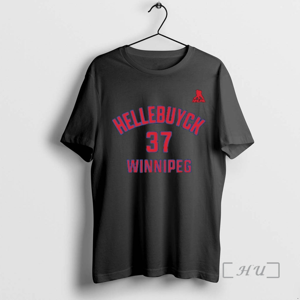 Officials Connor Hellebuyck Winnipeg Jets Hockey Name And Number