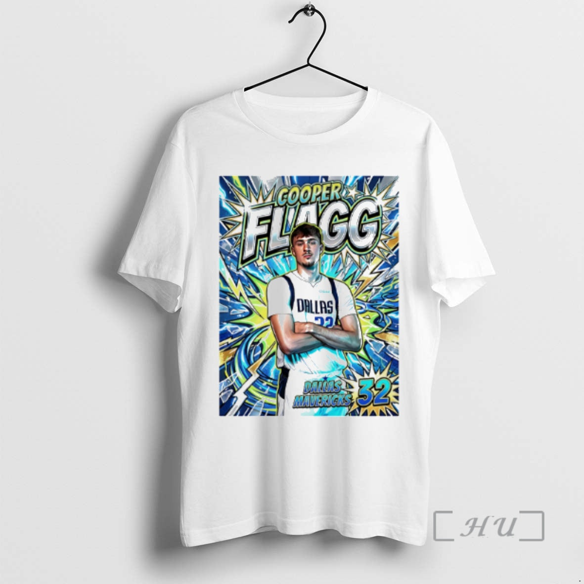 Officials Cooper Flagg Dallas Mavericks Comic Style