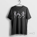 Officials Dancing White Skeletons Background Funny
