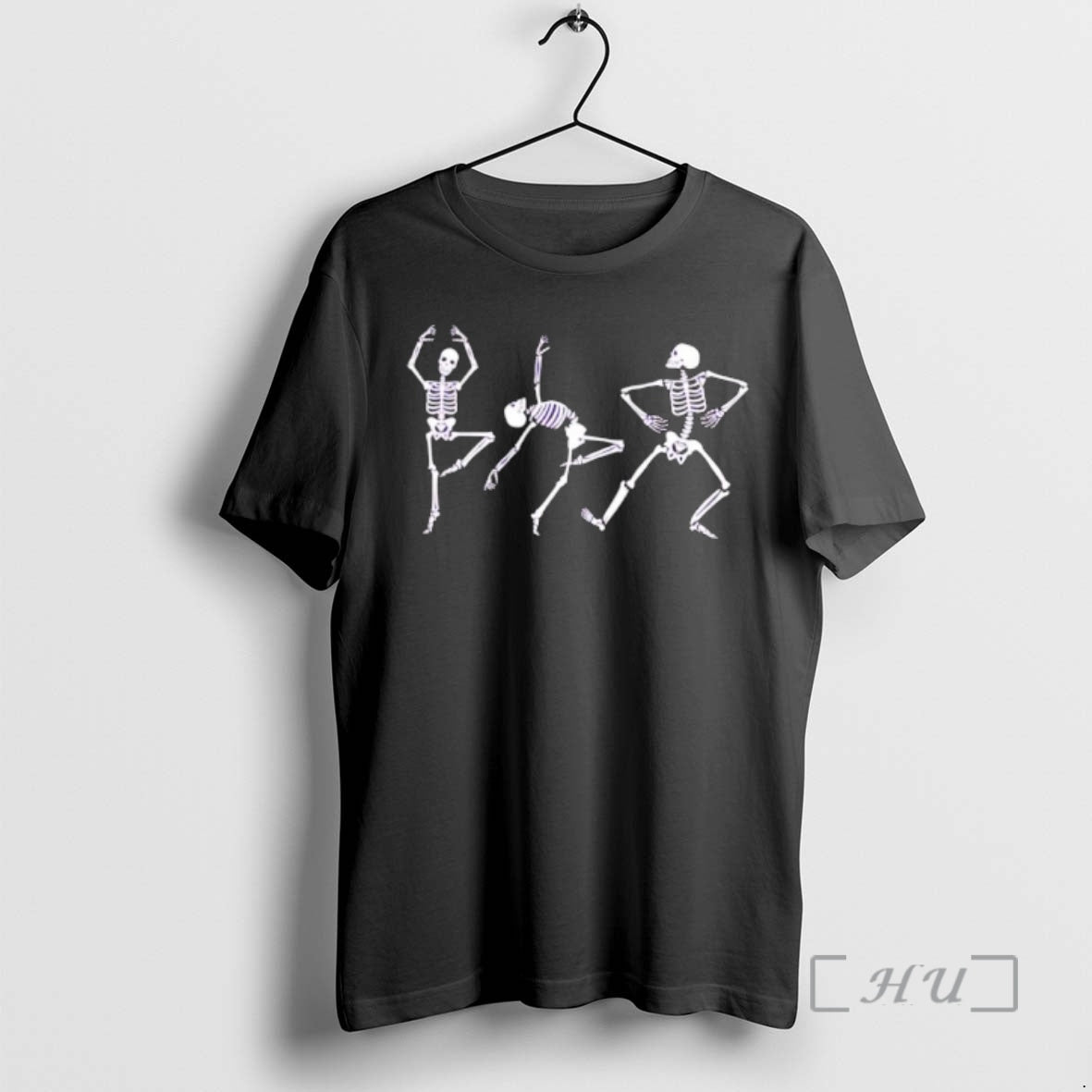 Officials Dancing White Skeletons Background Funny