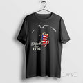 Officials Defiant Since 1776 Patriotic Revolutionary Spirit American Flag Bandana Graphic Premium T Shirts Sweater