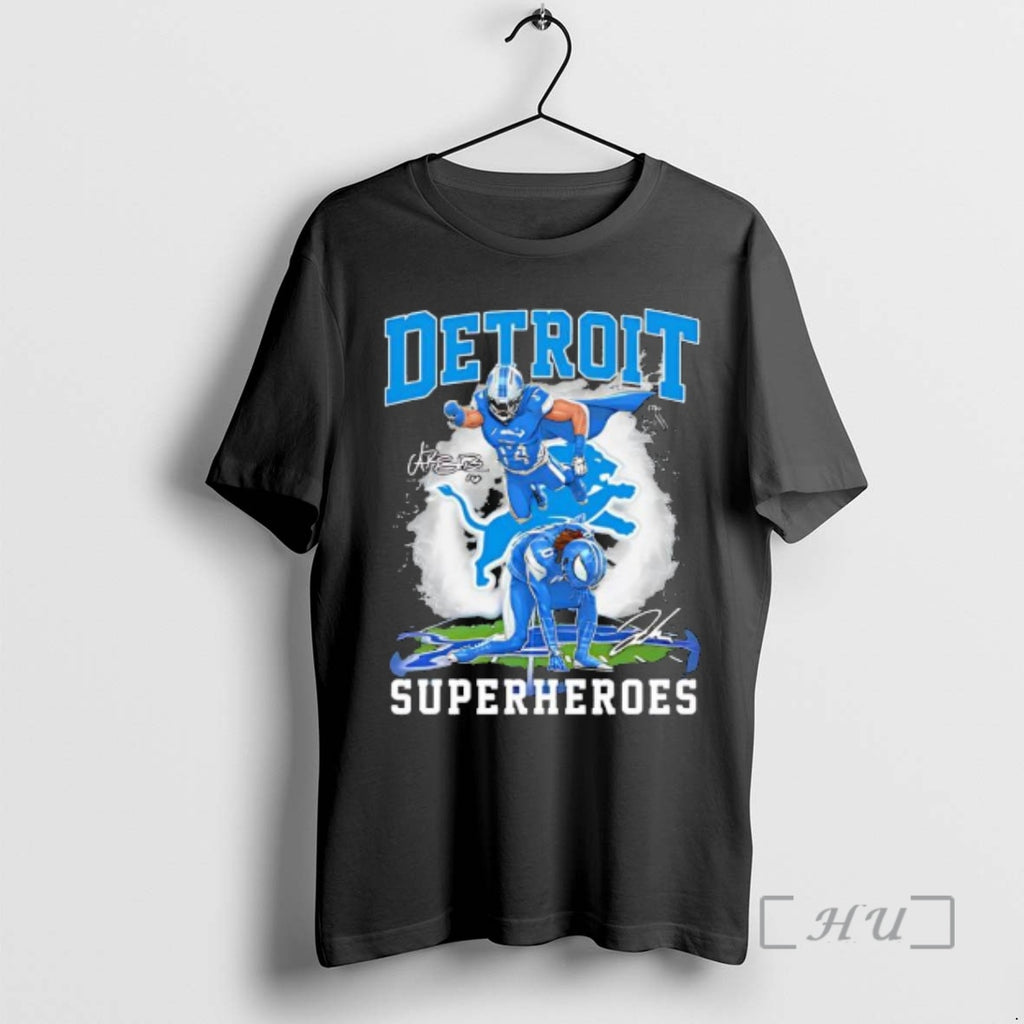 Officials Detroit Superheroes Barry Sanders Signatures