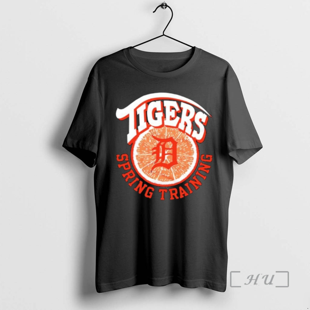 Officials Detroit Tigers Baseball Spring Training Orange Fruit Logo