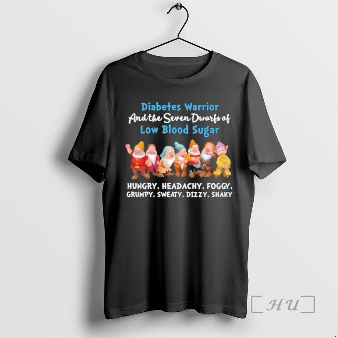 Officials Diabetes Warrior And The Seven Dwarfs Of Low Blood Sugar Premium T Shirts Sweater