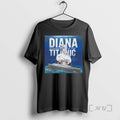 Officials Diana Titanic Statue Ocean Scene Graphic