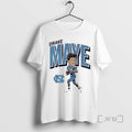 Officials Drake Maye North Carolina Tar Heels Caricature Big Head Football Premium T Shirts Sweater