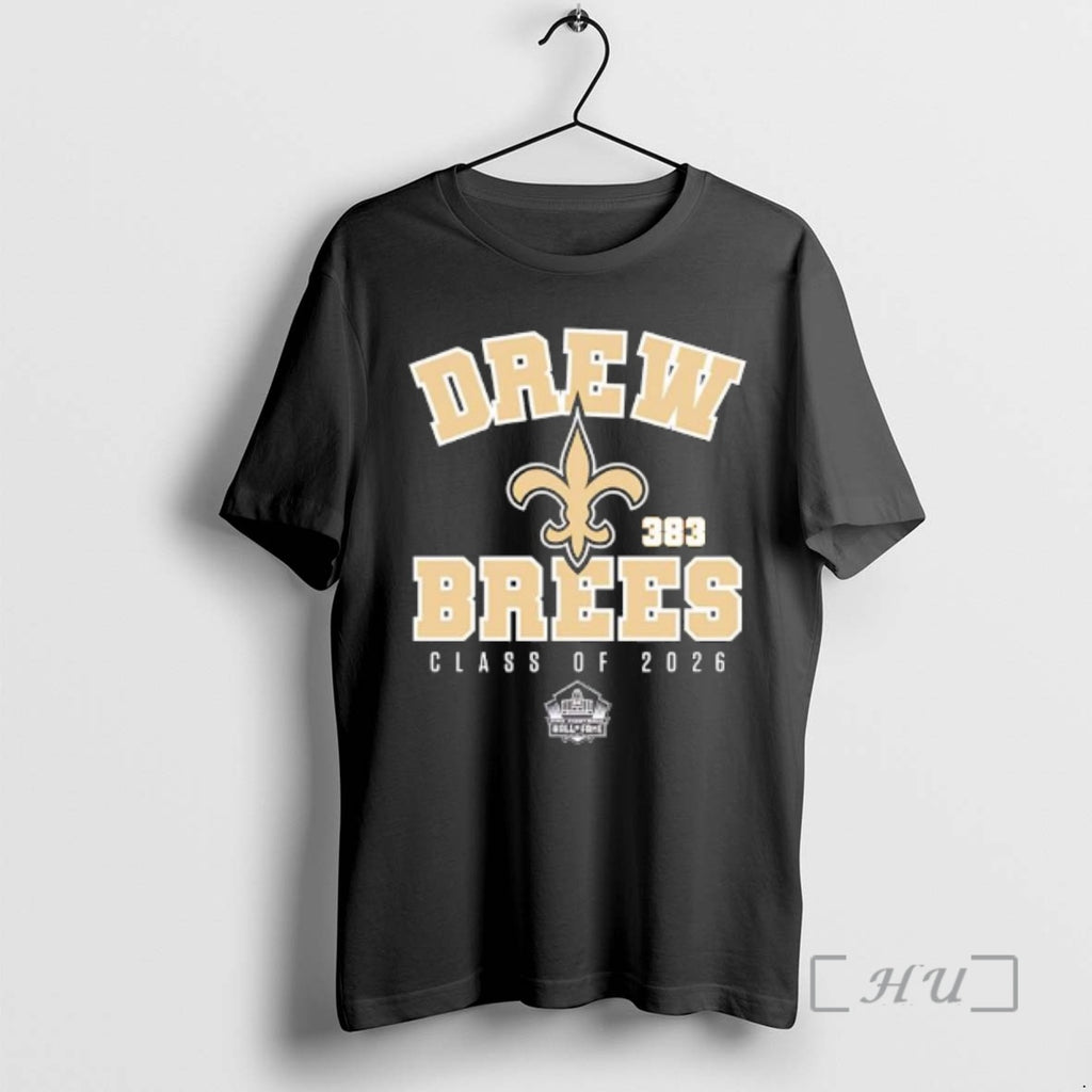 Officials Drew Brees Saints Class Of 2026 Enshrinee Logo