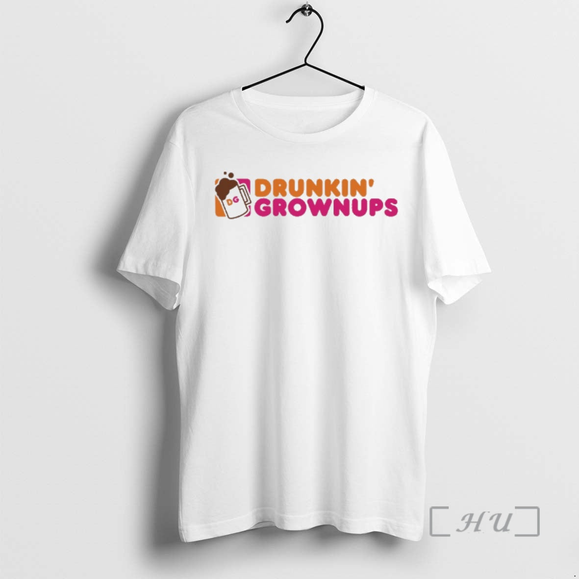 Officials Drunkin Grownups Dunkin Donuts Logo