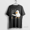 Officials Duck Holding A Knife Yield At What Die Size