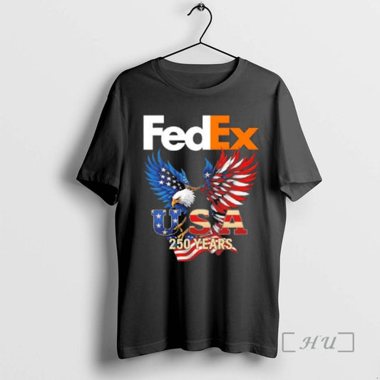 Officials Eagle X Fedex 250 Years Of America Usa Flag