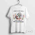 Officials First Date Idea You Come To My Cottage Duck Hockey Premium T Shirts Sweater