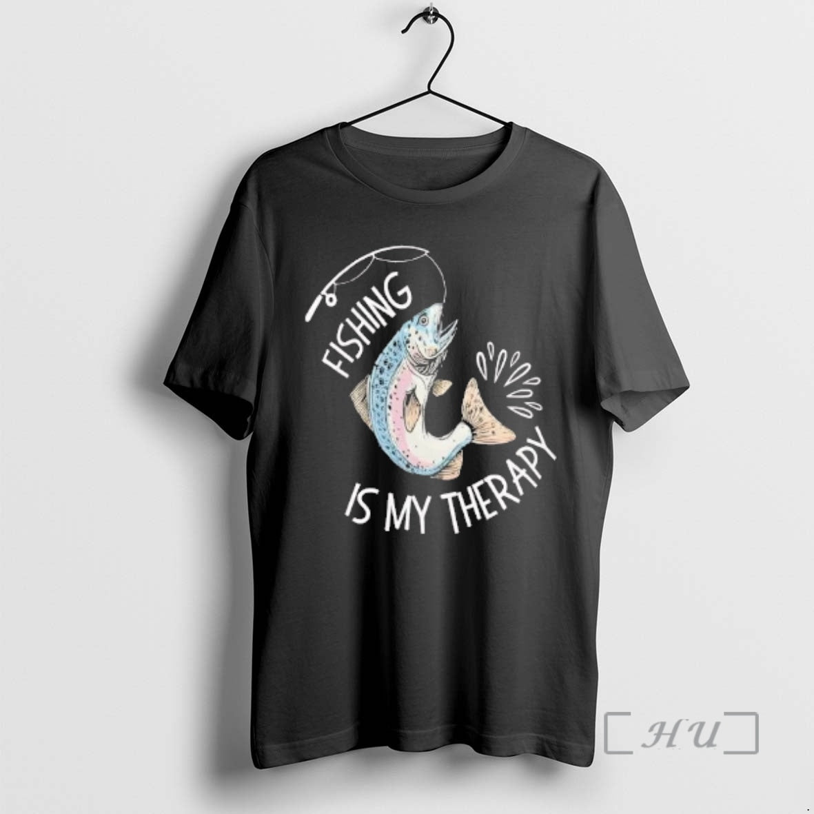 Officials Fishing Is My Therapy Vintage