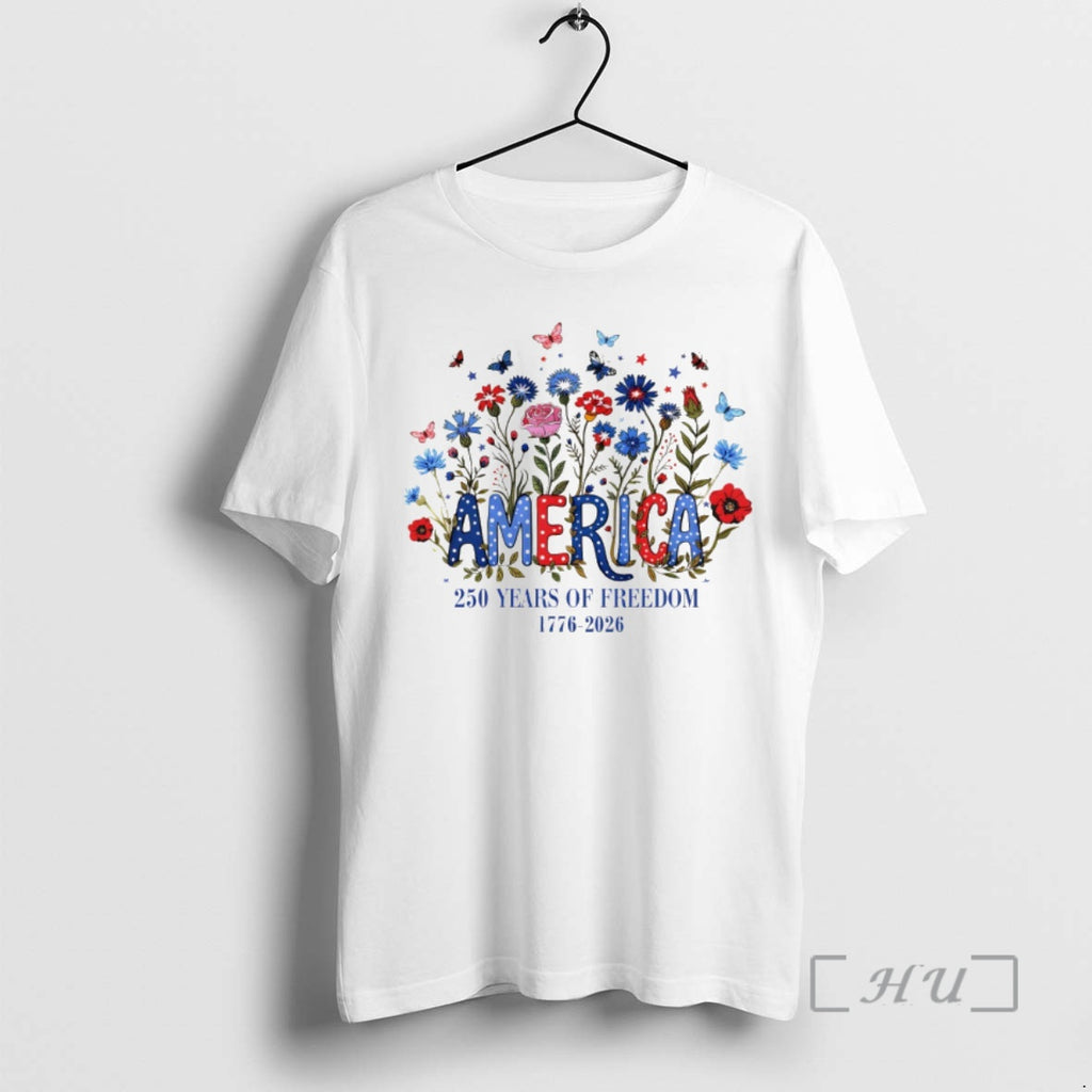 Officials Floral 250th Anniversary Wildflower Independence Day