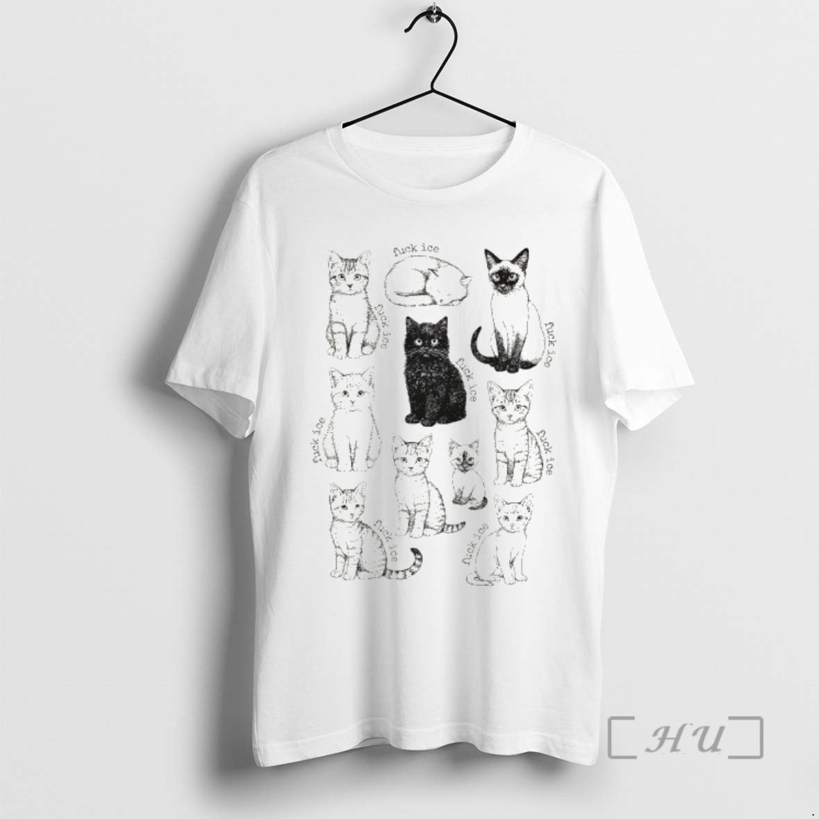 Officials Fuck Ice Retro Cat