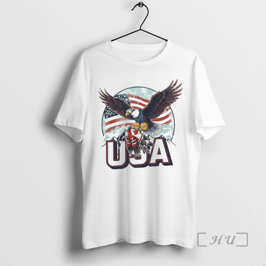 Officials Funny Usa Ice Hockey Eagle Champions 2026 Olympic