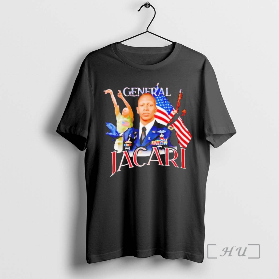 Officials General Jacari Virginia Cavaliers Usa Flag 1