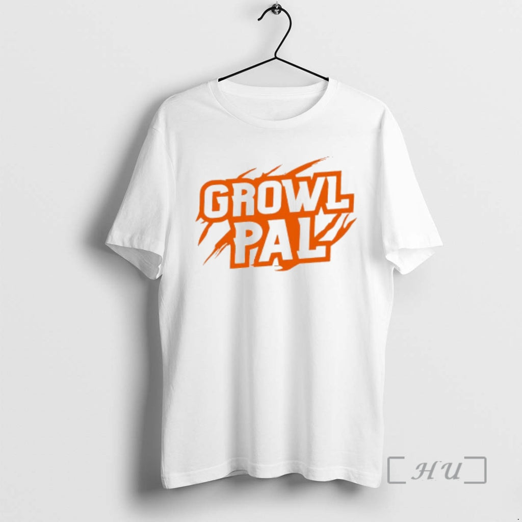 Officials Growl Pal Orange Wild Beast Animal Claw Scratch Logo