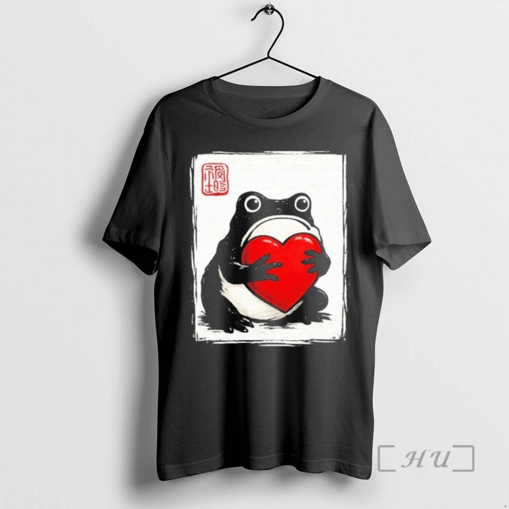 Officials Grumpy Frog Japanese Valentines Day