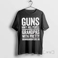 Officials Guns Dont Kill People Grandpas With Pretty Granddaughter Do Tee Premium T Shirts Sweater