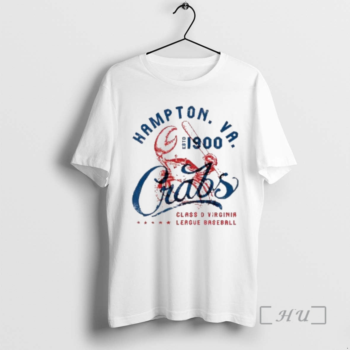 Officials Hampton Crabs Virginia Vintage Defunct Baseball Teams Est 1900
