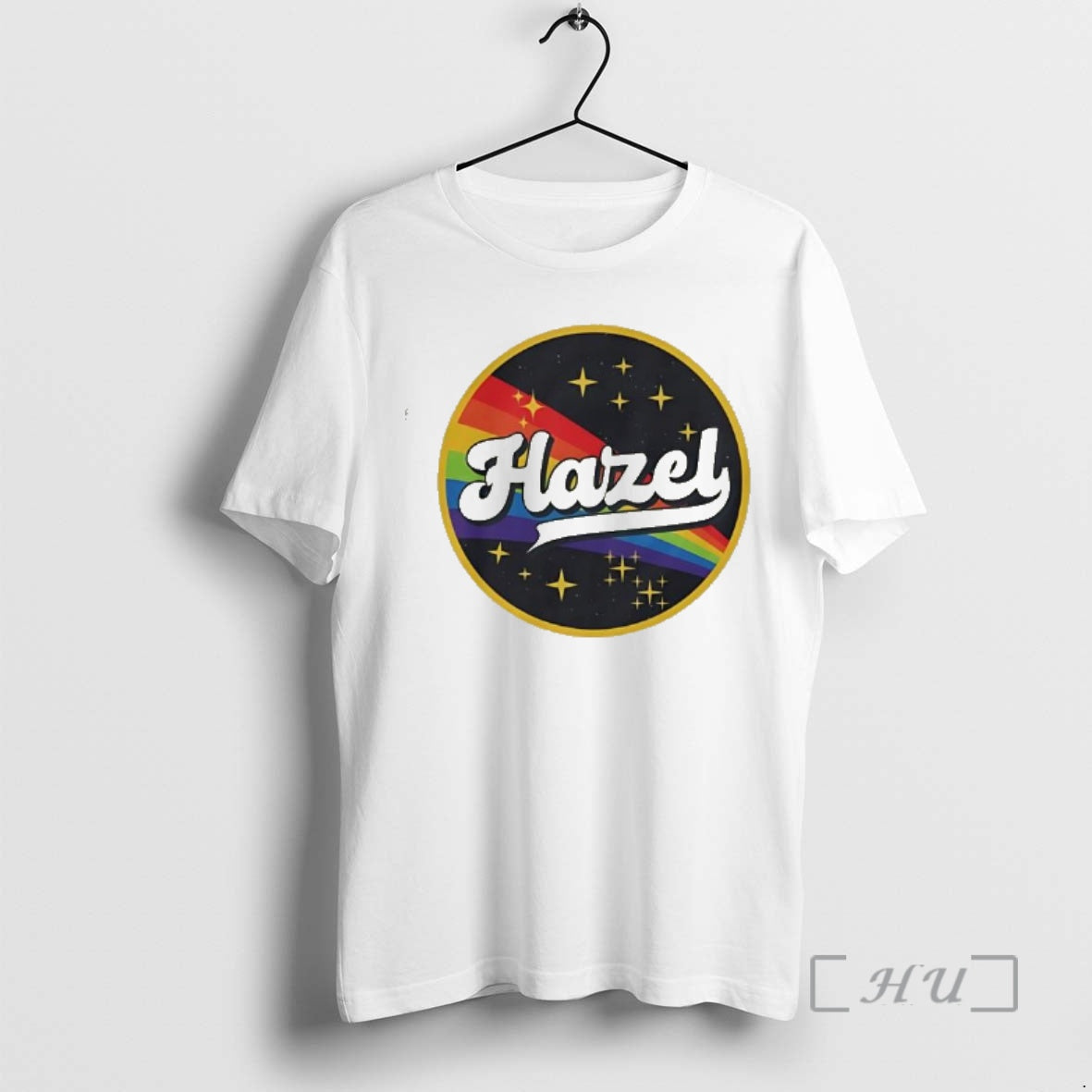Officials Hazel Retro Colorful Rainbow Space Stars