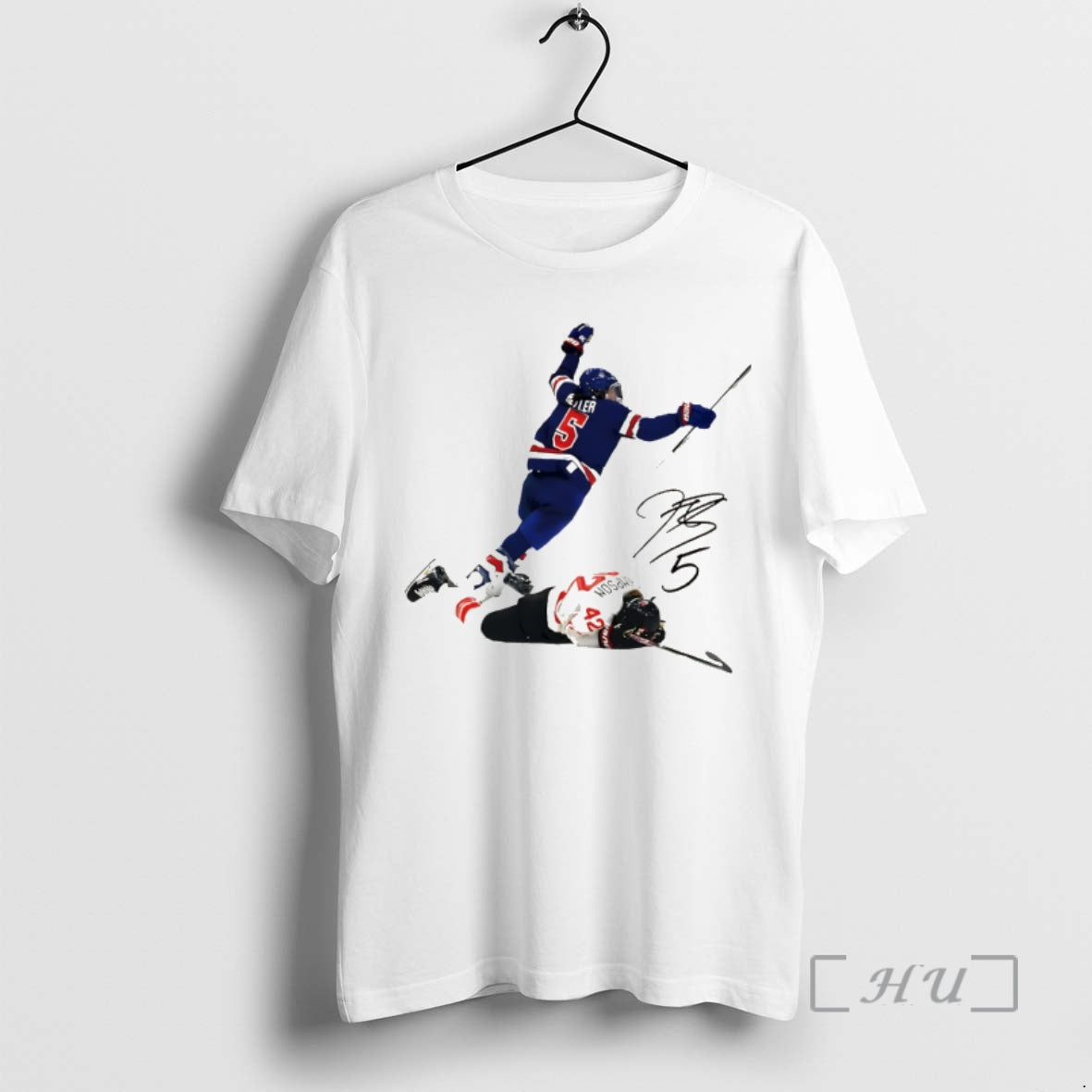 Officials Hilary Knight Megan Keller Womens Hockey Signature Winter Olympics